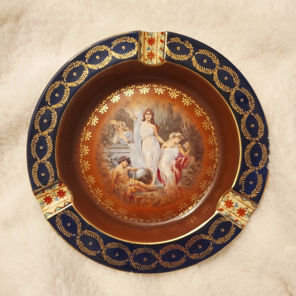 Vintage SGK Ashtray, Made In Occupied Japan